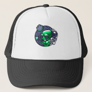 Casquette Alien Selfie Snap Pour Astronome Enseignant Ventil