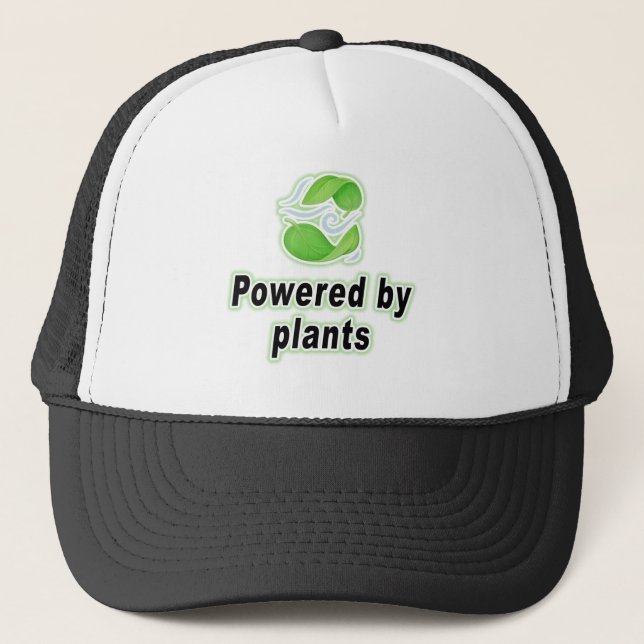 Casquette Alimenté Par Des Plantes Pour Un Cadeau Alimenté P (Devant)