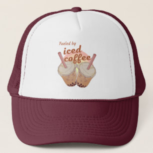 Casquette alimenté par du café glacé. cadeau pour les amateu