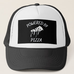 Casquette Alimenté Par Pizza