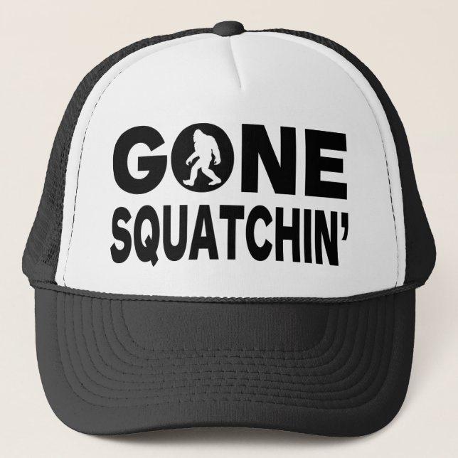 Casquette allé de camionneur de Squatchin (Devant)