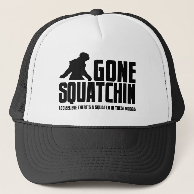 Casquette ALLÉ drôle de SQUATCHIN pour des (Devant)