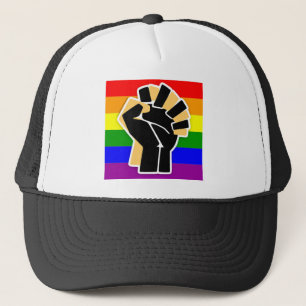 Casquette Allée noire LGBTQ