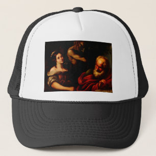 Casquette Allégorie des mathématiques par Bernardo Strozzi