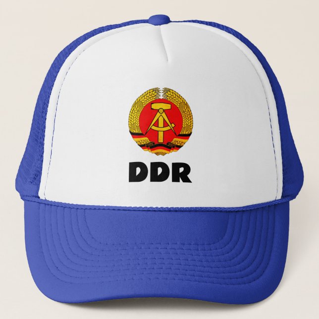 Casquette Allemagne de l'Est (DDR, RDA) (Devant)