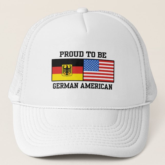 Casquette Allemand Américain (Devant)