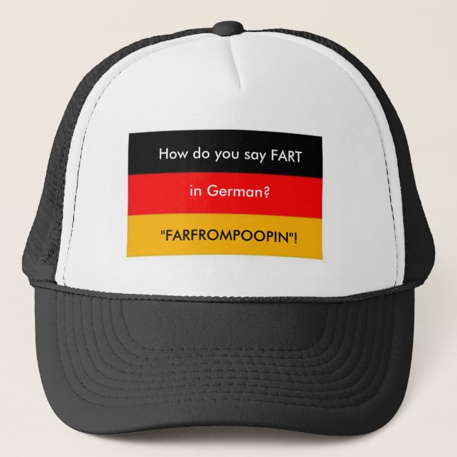 Casquette allemand Fart (Devant)