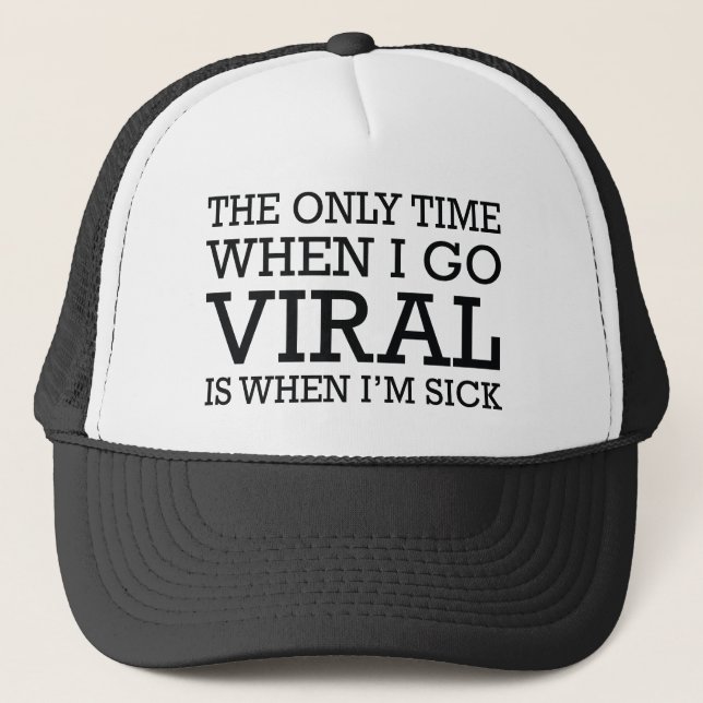 Casquette Aller Viral (Devant)