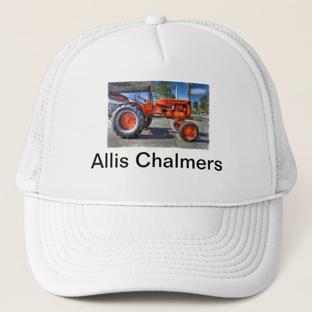 Casquette Allis Chalmers, tracteurs (Devant)