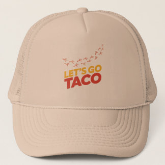 Casquette Allons voir TACO Empreintes de poulet