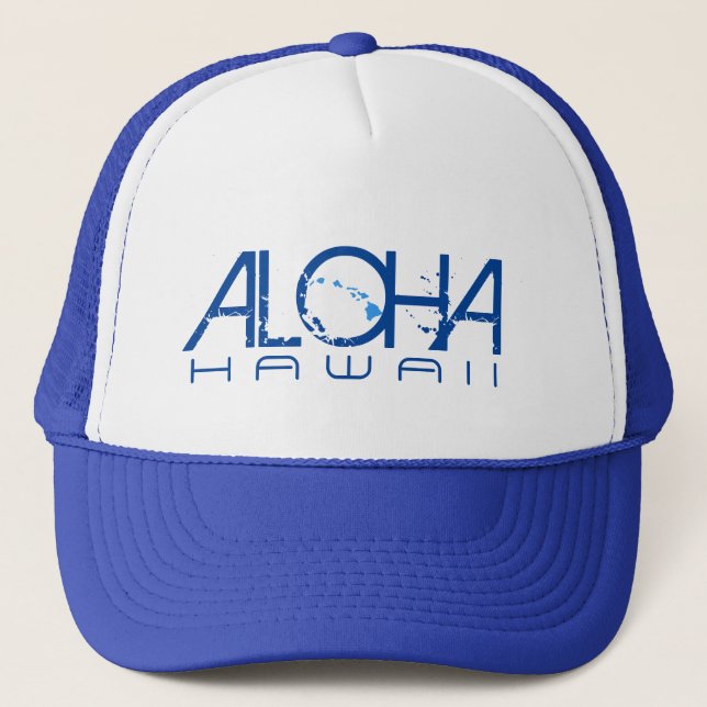 CASQUETTE ALOHA HAWAÏ (Devant)