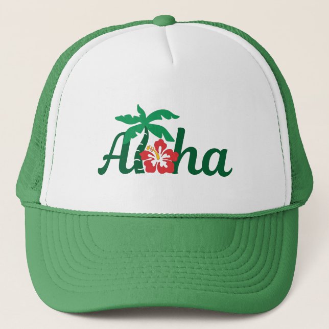 Casquette Aloha Tropical (Devant)
