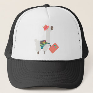 Casquette Alpaca et valise