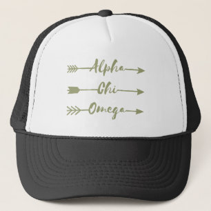 Casquette Alpha Chi Omega   Flèches