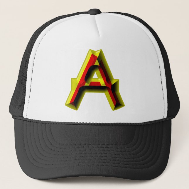 Casquette Alphabet A de Bujeto (Devant)