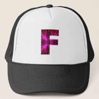 Casquette Alphabet F FF FFF :  Thème d'étincelle