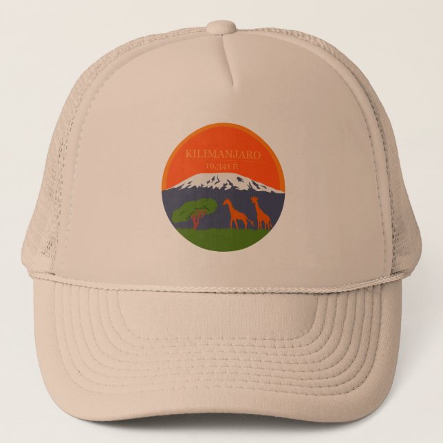 Casquette Altitude du Kilimandjaro (Devant)