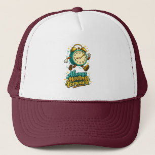 Casquette Always Moving Forward Inspirational Time Design
