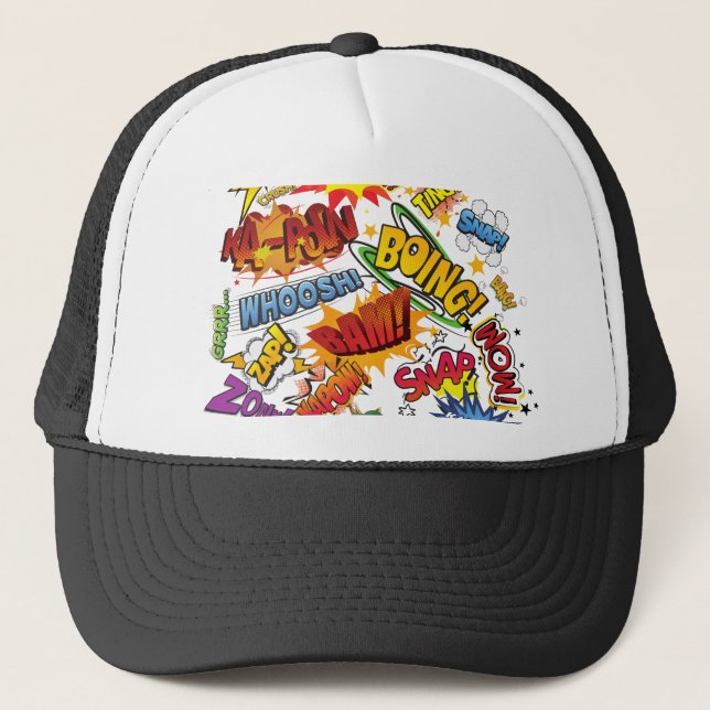 Casquette Amateurs de bandes dessinées Super Hero Classique (Devant)