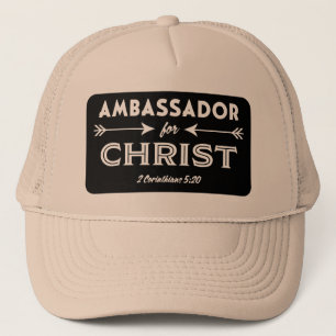 Casquette Ambassadeur pour la Slogan des Ecritures du Christ