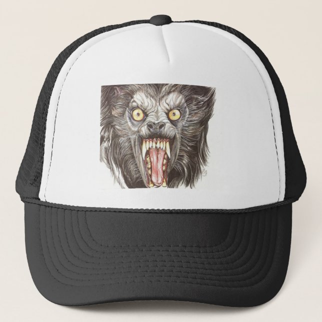 Casquette américain de loup-garou (Devant)