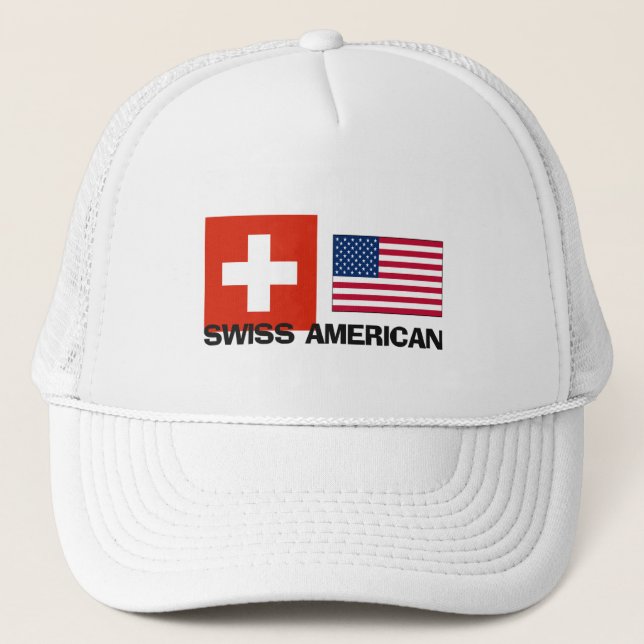 Casquette Américain suisse (Devant)