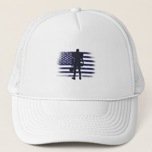 Casquette American Football Fan Jersey Shirt USA Flag