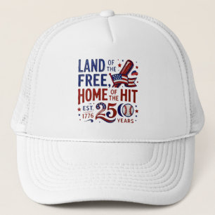 Casquette Amérique 250 Baseball 4 juillet 2026