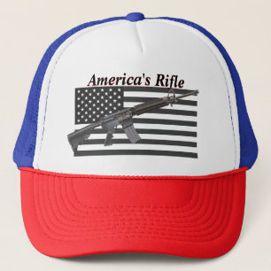 Casquette Amérique Rifle USA Drapeau Favori Rifle MSR AR15