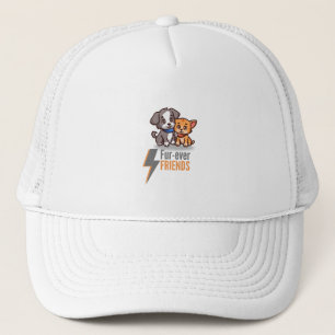 Casquette Amis de fourrure - Besties de chien et de chats mi