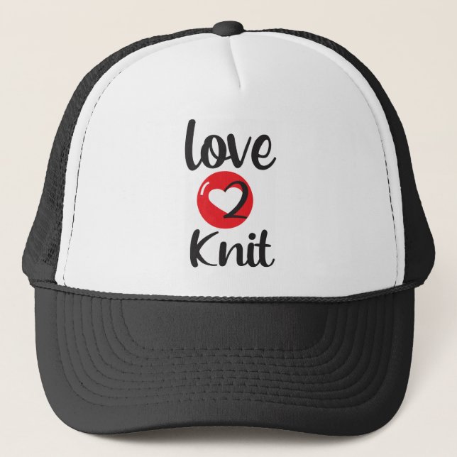 Casquette amour 2 Knit (Devant)