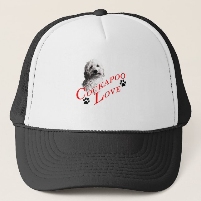 Casquette Amour de Cockapoo (Devant)