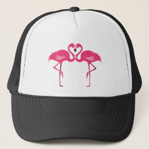 Casquette Amour de Flamant rose