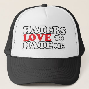 Casquette Amour de haineux pour me détester