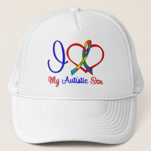 Casquette Amour de l'autisme I mon fils autiste