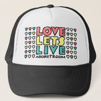 Casquette Amour laisse vivant) (de remplaçant/Abort73.com