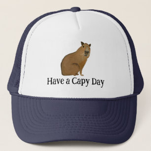 Casquette Amoureux des Animaux de Capybara Mignon
