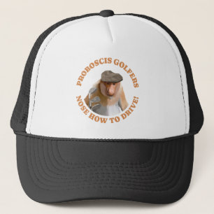 Casquette Amoureux du golf de singe Proboscis Funny