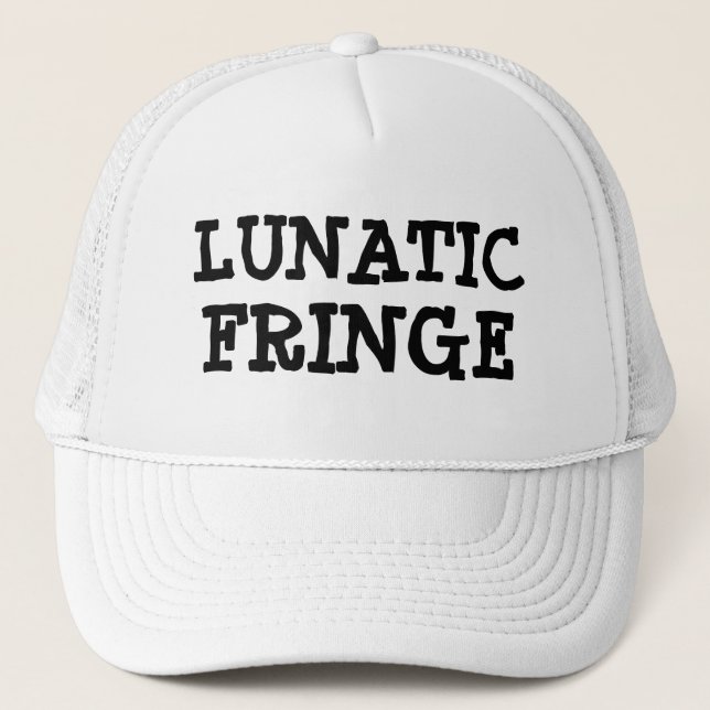 Casquette Amusant Ado de nouveauté Joueurs LUNATIC FRINGE (Devant)