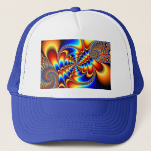 Casquette Amusant couleur - Fractal