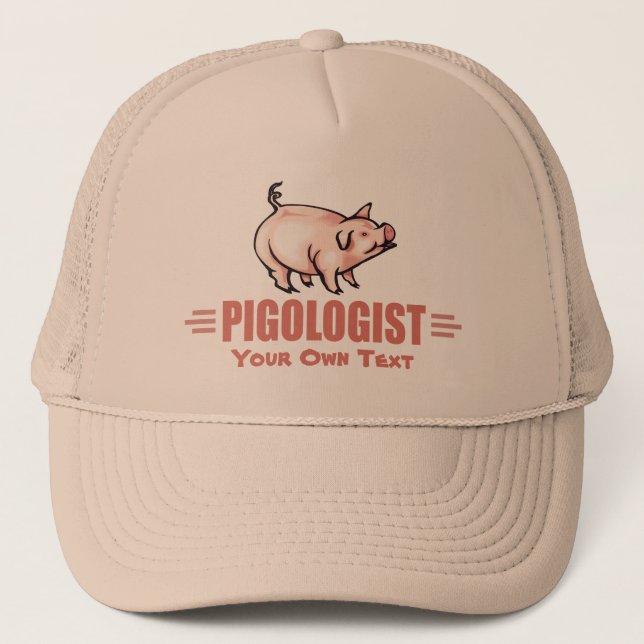 Casquette Amusant louveur de cochon (Devant)