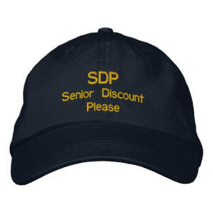 Casquette amusant ou Casquette de baseball SDP Sen