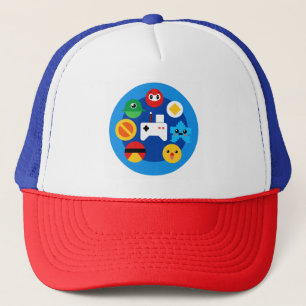 Casquette Amusant Retro Arcade