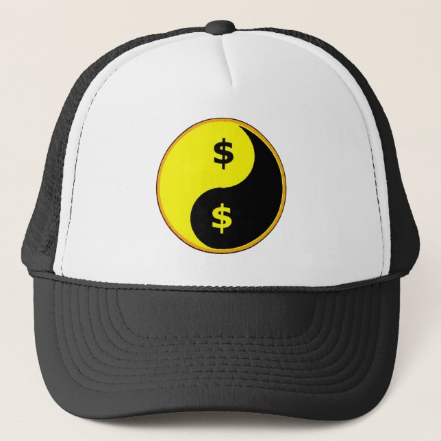 Casquette Ancap Yin Yang (Devant)