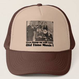 Casquette ancien de camionneur de musique