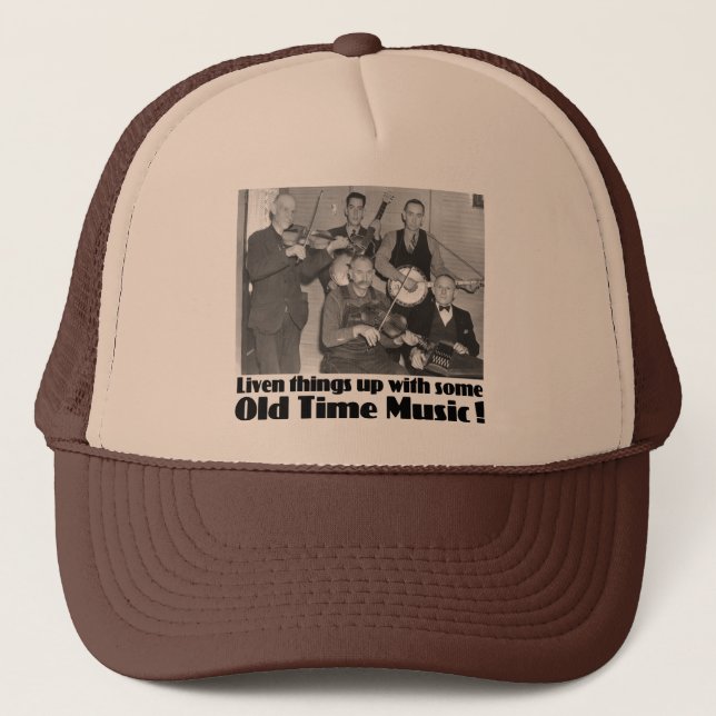 Casquette ancien de camionneur de musique (Devant)