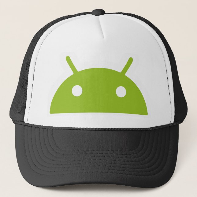 Casquette androïde de camionneur de Google (Devant)