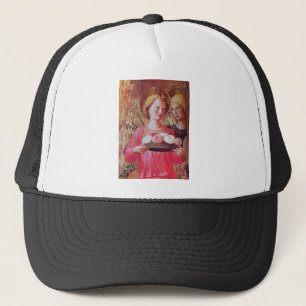 CASQUETTE ANGEL AVEC ROSES