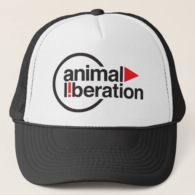 Casquette animal de libération (Devant)