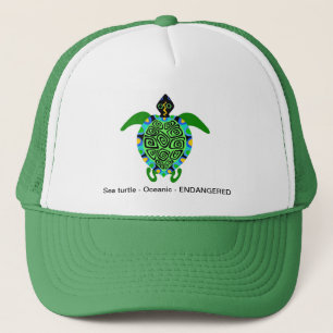 Casquette Animal en voie de disparition - TORTLE de mer - Fa
